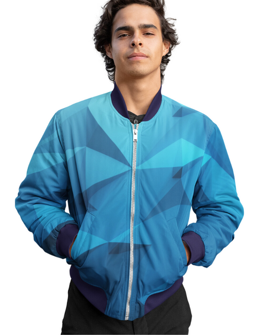 Bomber Jacket - Blue prism