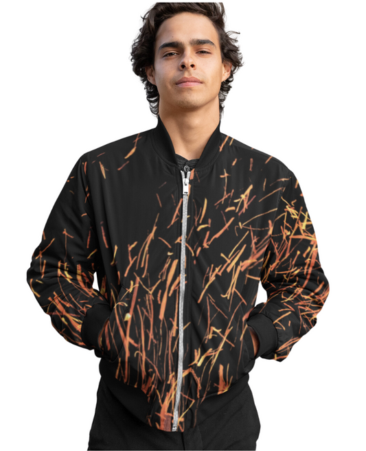 Bomber Jacket - Fire Spark